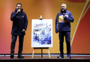 ミラノ・コルティナオリンピック2026　公式ポスター