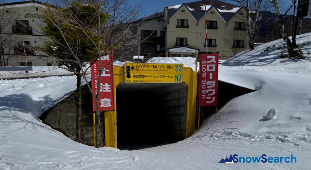 蓮池スキー場 トリプルリフト スノーサーチ SNOWSEARCH 志賀高原